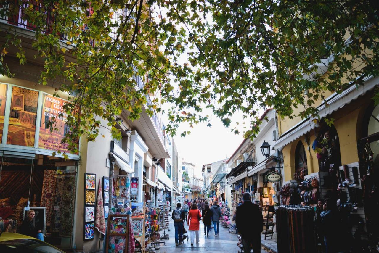 Apartmán Plaka Heart Atény Exteriér fotografie